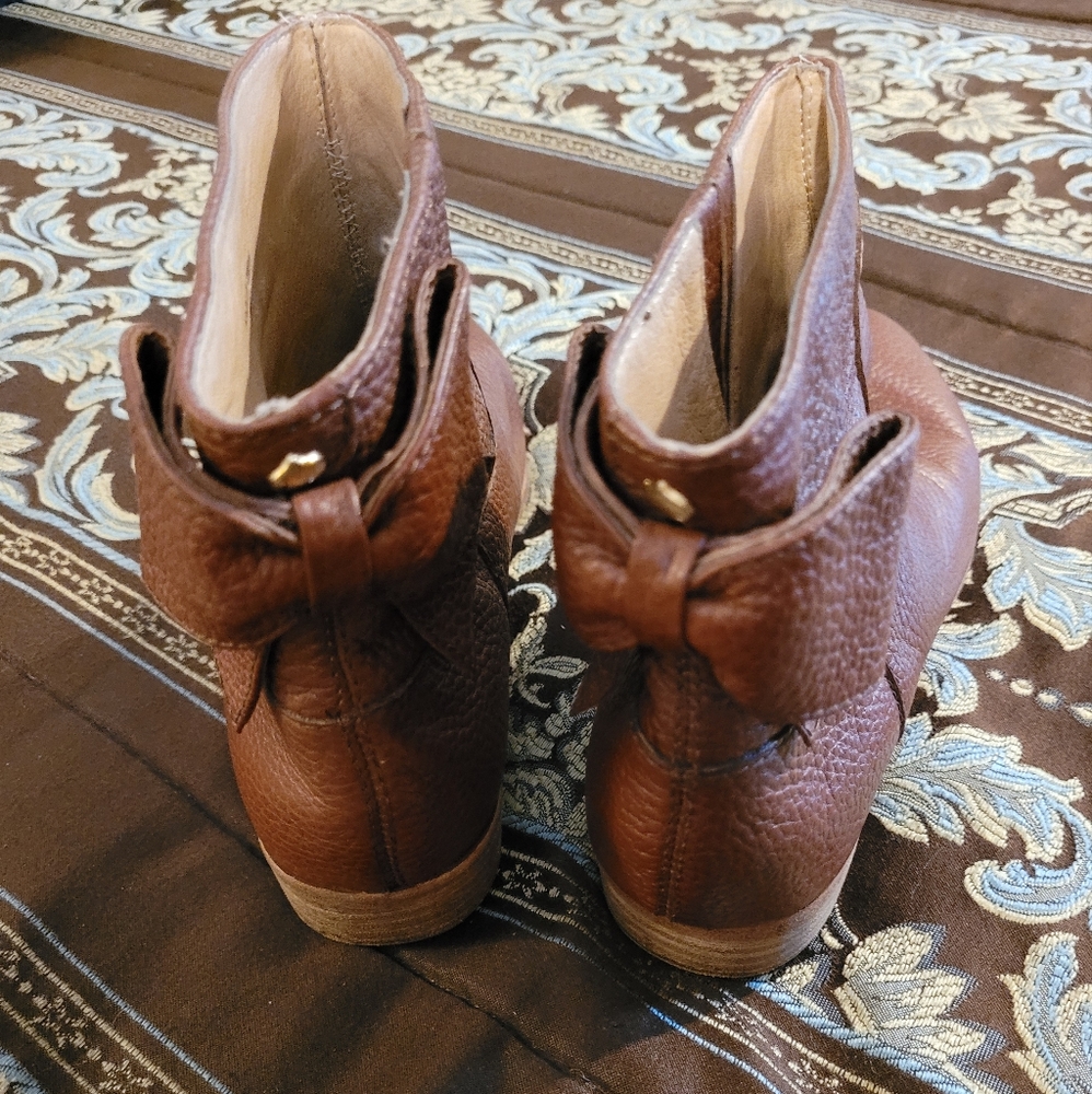 Kate Spade Bow Booties, Size 9
